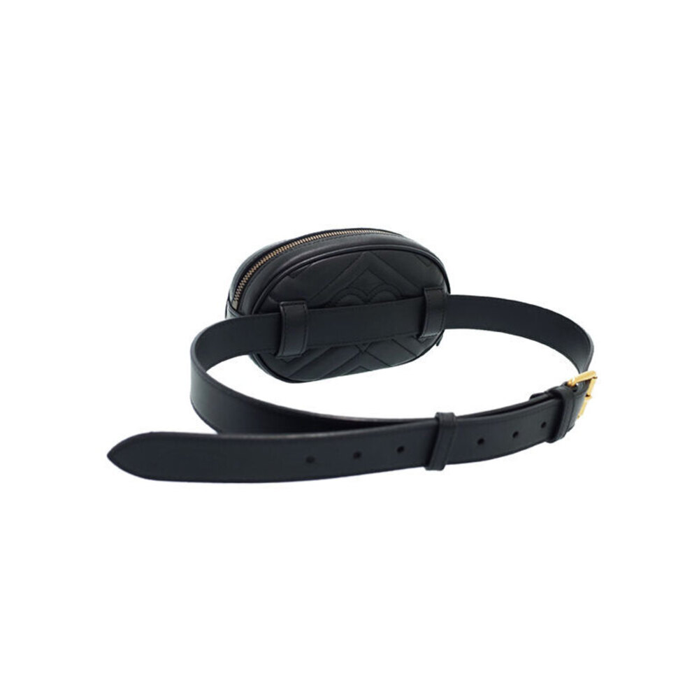 GUCCI GG Marmont Quilted Leather Belt Bag Body - Picture 2 of 5